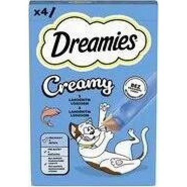 Dreamies Creamy s lososem 4x10g
