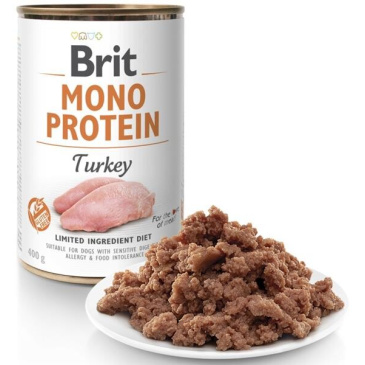 Brit Mono Protein 400g Turkey(krůta)