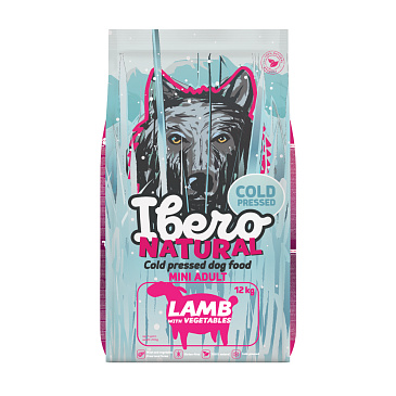 Ibero COLD PRESSED Dog Adult Small Lamb 2 kg