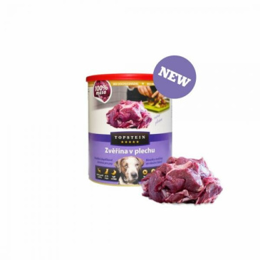 Topstein Zvěřina v plechu konzerva 800g