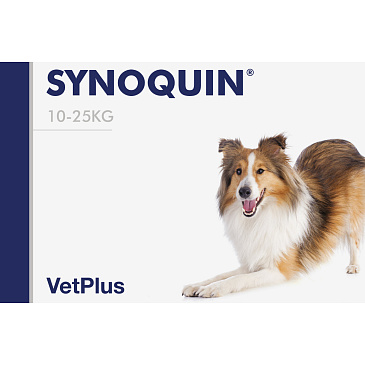 VetPlus Synoquin Medium 120tbl (10-25kg) VetPlus Synoquin Medium 120tbl (10-25kg)