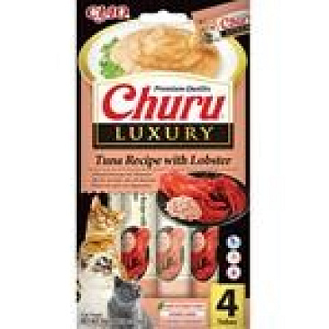 Inaba Churu Cat Luxury tuňák s humrem 4x 14g
