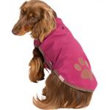Vesta softshell Elsa vínová s tlapou 70 cm 