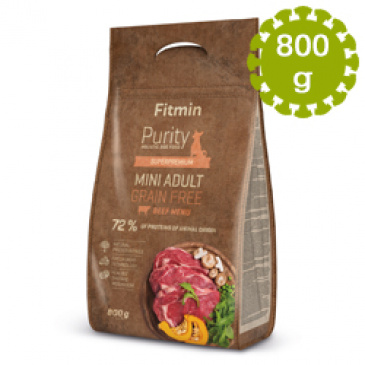 Fitmin dog Purity GF Adult Mini Beef 800g