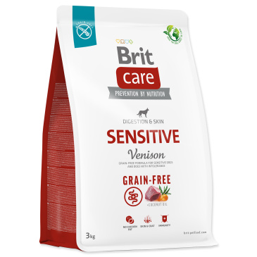 Brit Care Dog Grain-free Sensitiv Venison 3 kg
