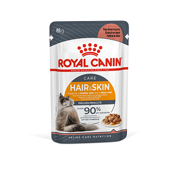 Royal Canin Kapsička Hair Skin 12 x 85g v omáčce