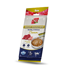 N&D Quinoa Weight Management Healthy & Delicious Cream with Chicken & Tuna 60 g