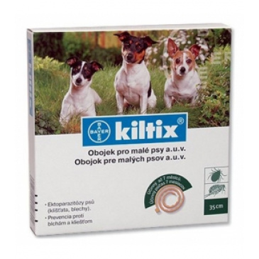 Kiltix antiparazitní obojek 38cm pes