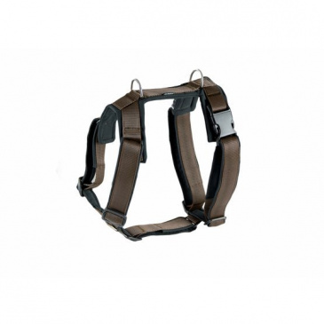 Postroj 4Dox Comfort plus - čokoláda XL