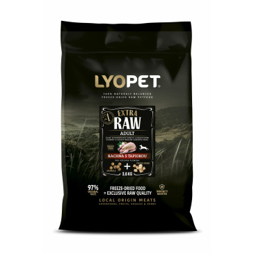 Lyopet Extra Raw - Kachna 1,2 kg