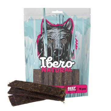 Ibero Cold Meat Snacks Beef Stripes - 15ks