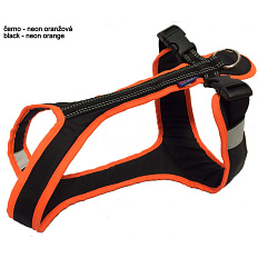Zero DC Postroj SHORT neon zeleno-černá S