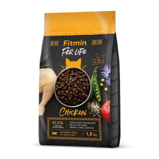 Fitmin For Life Adult Chicken krmivo pro kočky 1,8 kg