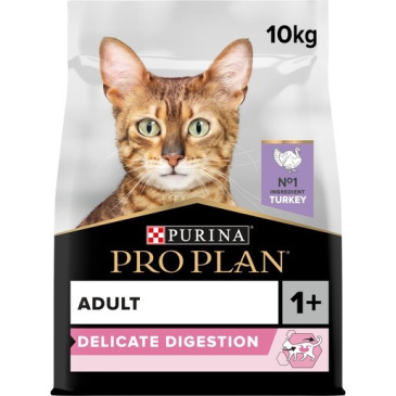 Pro Plan Cat Adult Delicate Digestion krůta 10kg