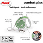 Flexi Vodítko Comfort Plus S pásek 5m světle zelené