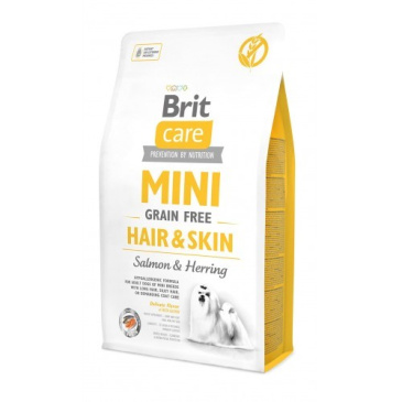 Brit Care Mini 7,0kg Hair Skin grain free 