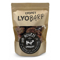 Lyopet Hovězí BARF pro psy - mrazem sušené LyoBARF nugety 80 ks