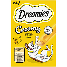 Dreamies Creamy se sýrem 4x10g
