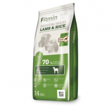 Fitmin dog medium  maxi lamb&rice 14kg 