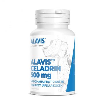 Alavis Celadrin 60 tbl. 500mg pes a kočka