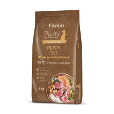 Fitmin dog Purity Rice Puppy Lamb&Salmon 2kg 