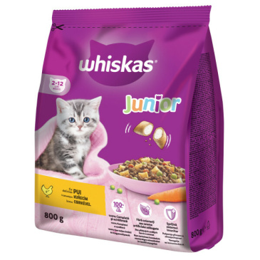 Whiskas granule Junior kuřecí 800g