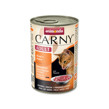 ANIMONDA Carny cat kitten hovězí+krůtí 400g