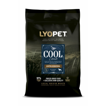Lyopet Cool - Krůta s kachnou 4 kg