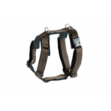 Postroj 4Dox Comfort plus - čokoláda M / s uchem