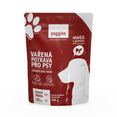 Yoggies vařená potrava pro psy 650g hovězí s quinoou