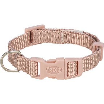 Nylonový obojek PREMIUM, tělová-světle růžová XXS-XS 15-25cm/10mm