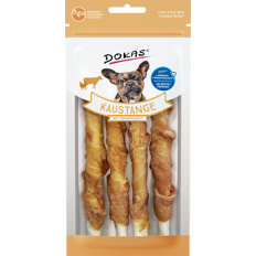 Dokas - Tyčinky z hovězí kůže obalené kuřecím 50 g