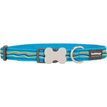 Obojek Red Dingo 20 mm x 30-47 cm - Dreamstream Turquoise