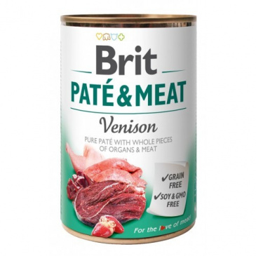 Brit Paté Meat 400g Venison