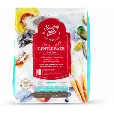 Sunday pets GENTLE BAKE HOKI ADULT SMALL/MEDIUM BREED 1,3 KG