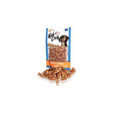 KIDDOG mini kostičky z kachního masíčka a tresky 80 g