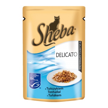 Sheba Delicato kapsička tuňák v želé 85g