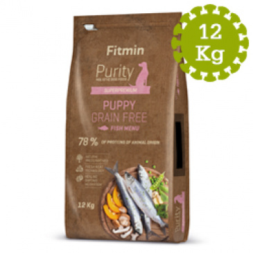 Fitmin dog Purity GF Puppy Fish 12kg 