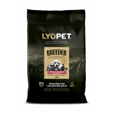 Lyopet Breeder - Krůta se zeleninou 12 kg