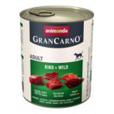 Grancarno konzerva hovězí, zvěřina  800g