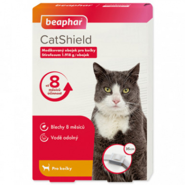 Antiparazitní obojek CatShield beaphar 35cm