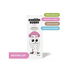 SHROOM BUDDY Svěží dech kapky pro kočky