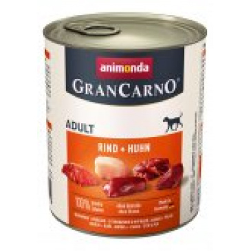 Grancarno konzerva hovězí, kuře  800g