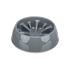 Miska k pomalému krmení, design slunečnice, 1,4l 25 cm plast/TPR