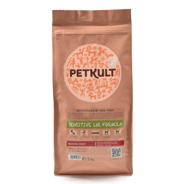Petkult dog Medium Adult lamb/rice 12 kg