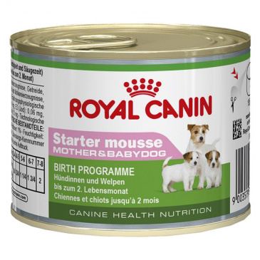 Royal Canin  konzerva starter mousse 195g