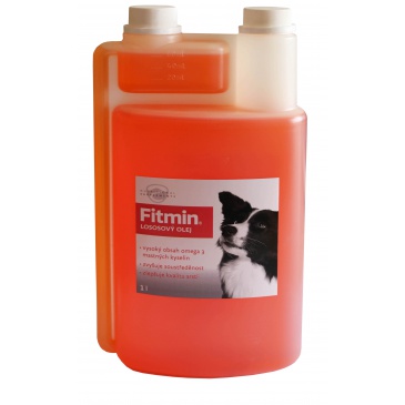 Fitmin dog lososový olej 1L