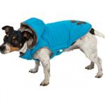 Vesta softshell Elsa LUX tyrkysová s tlapou 24 cm 