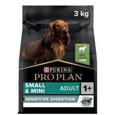 Pro Plan Small Adult Sens. Digestion  jehněčí 3kg mini
