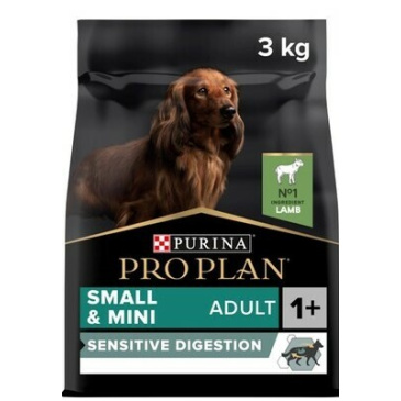 Pro Plan Small Adult Sens. Digestion  jehněčí 3kg mini